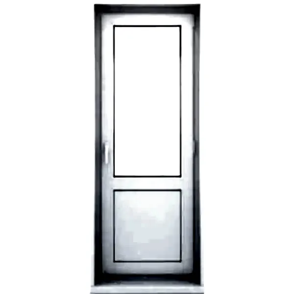 Пластиковая балконная дверь 860*2120 Пластиковая балконная дверь 860*2120